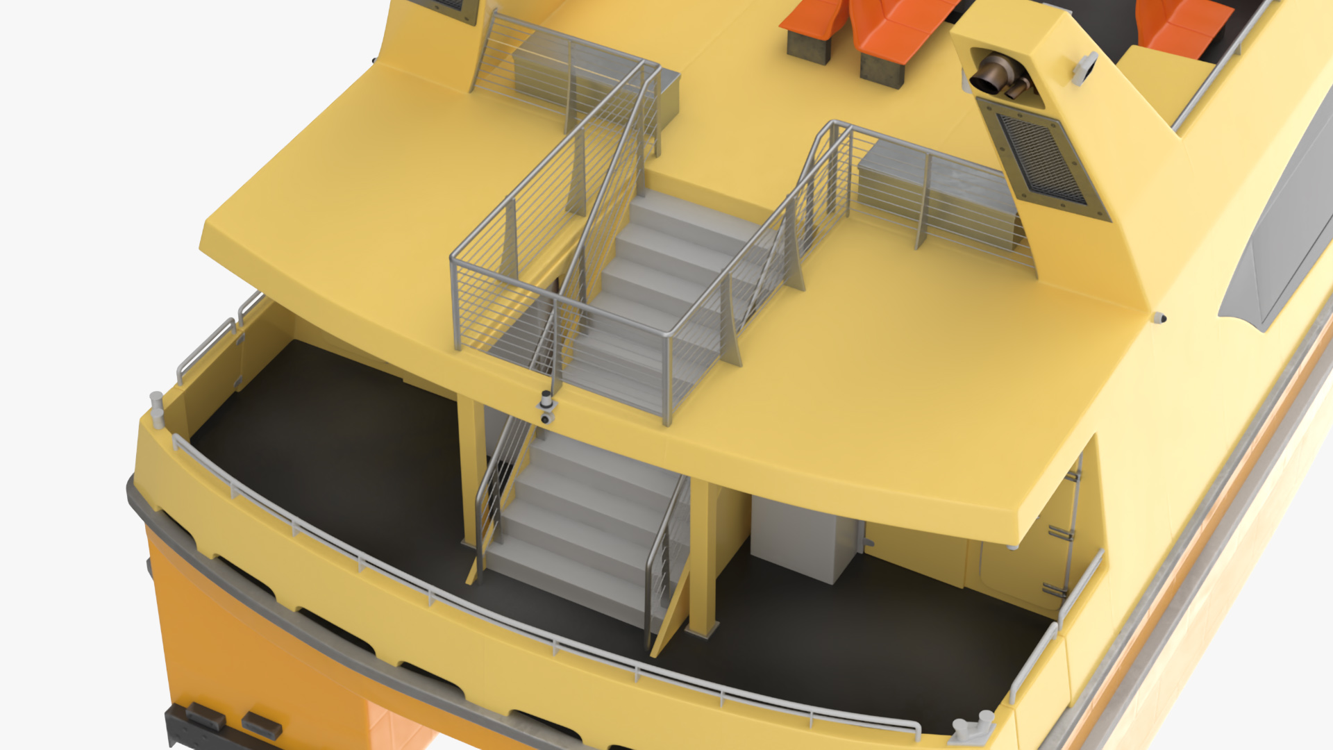 3D River Passenger Ferry