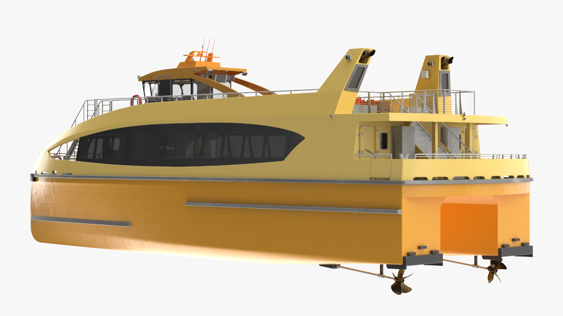 3D River Passenger Ferry