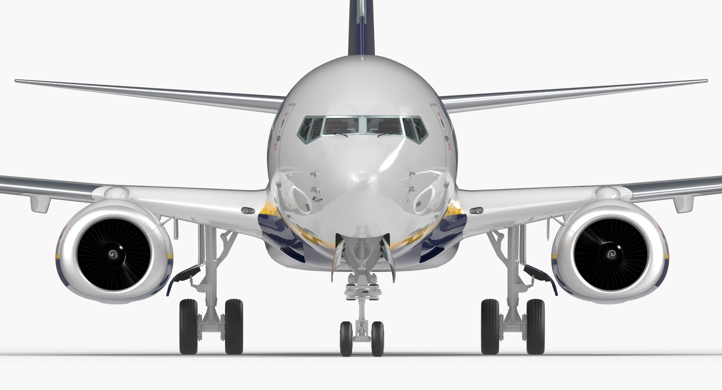 3D Boeing 737 700 with Interior Ryanair