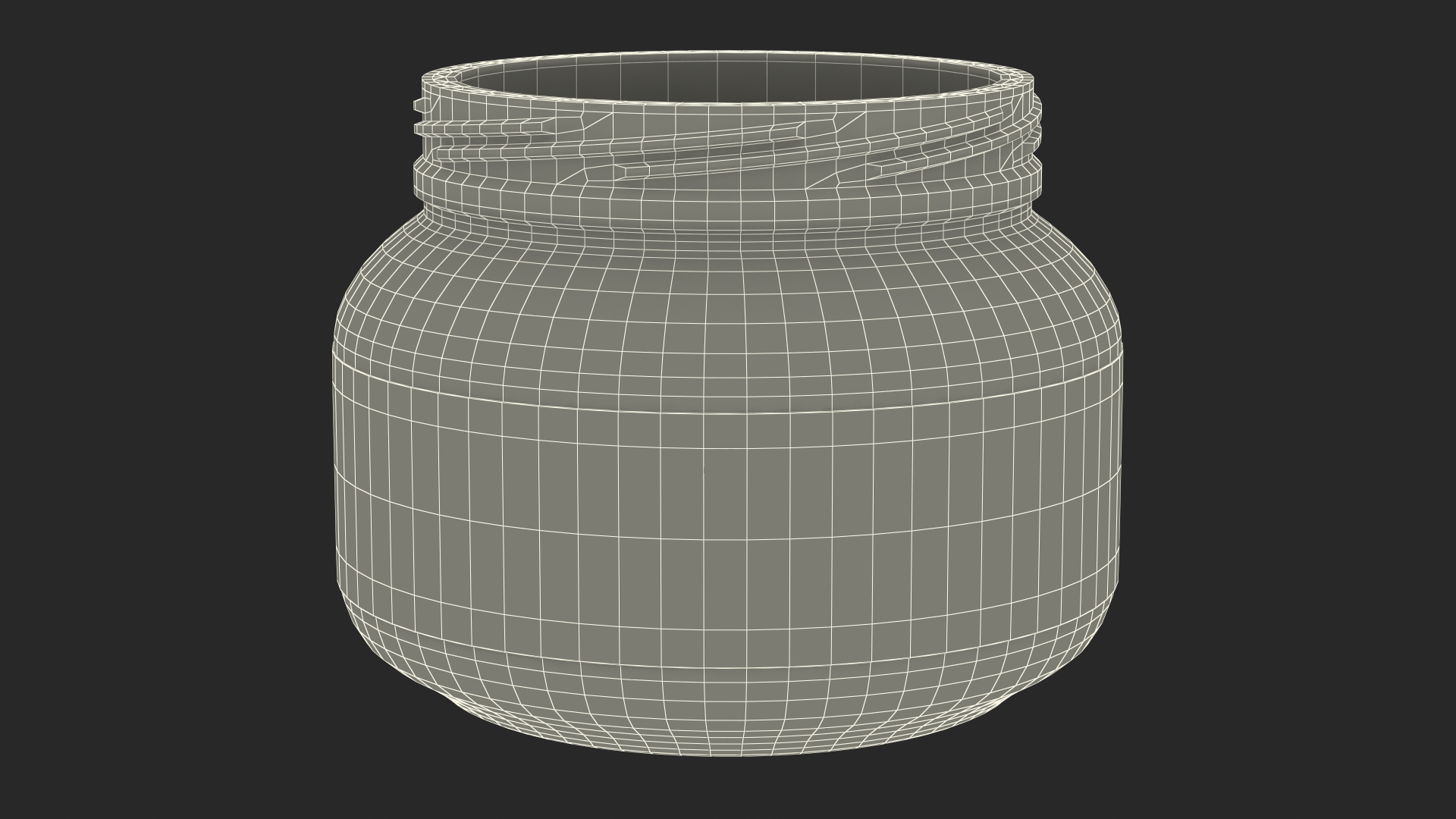 3D Baby Food Jar Gerber Ham and Gravy 71g model
