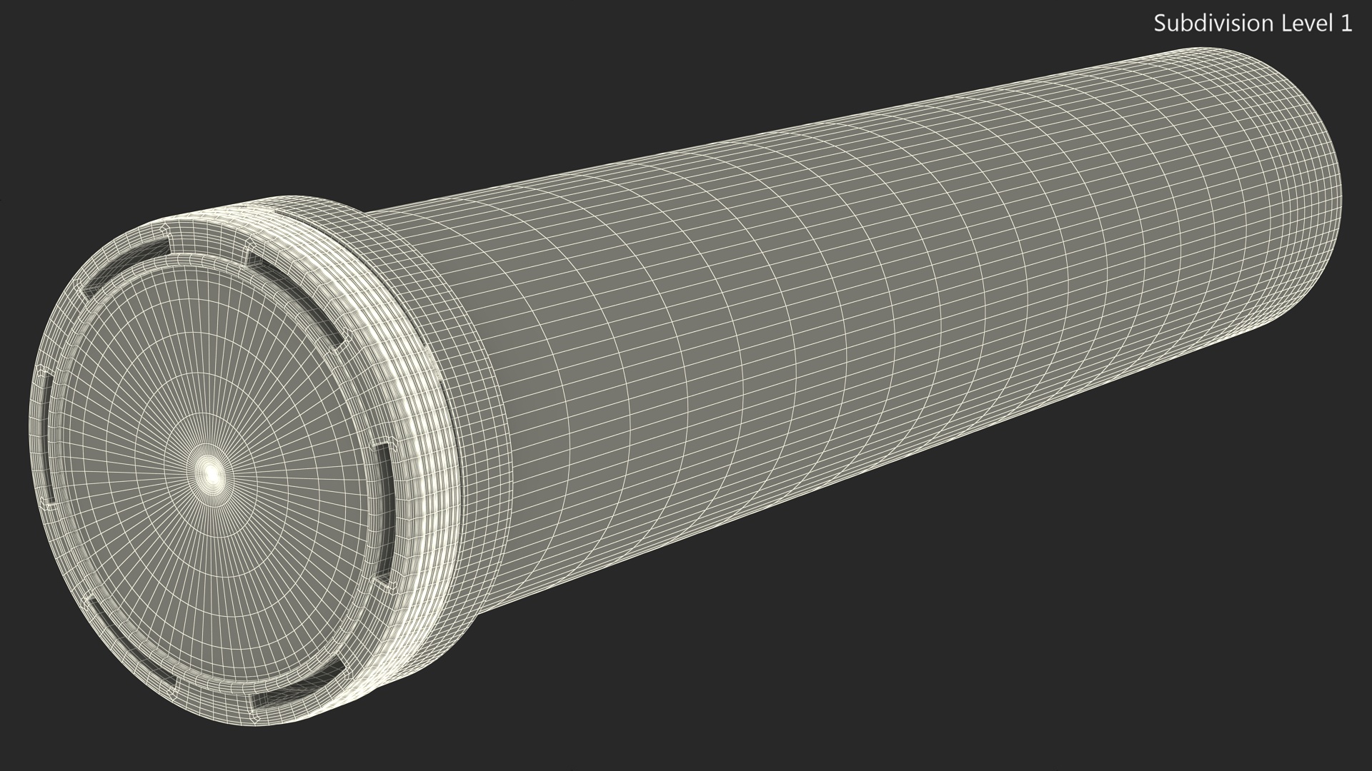 3D model Effervescent Tube Packaging 25 Tabs