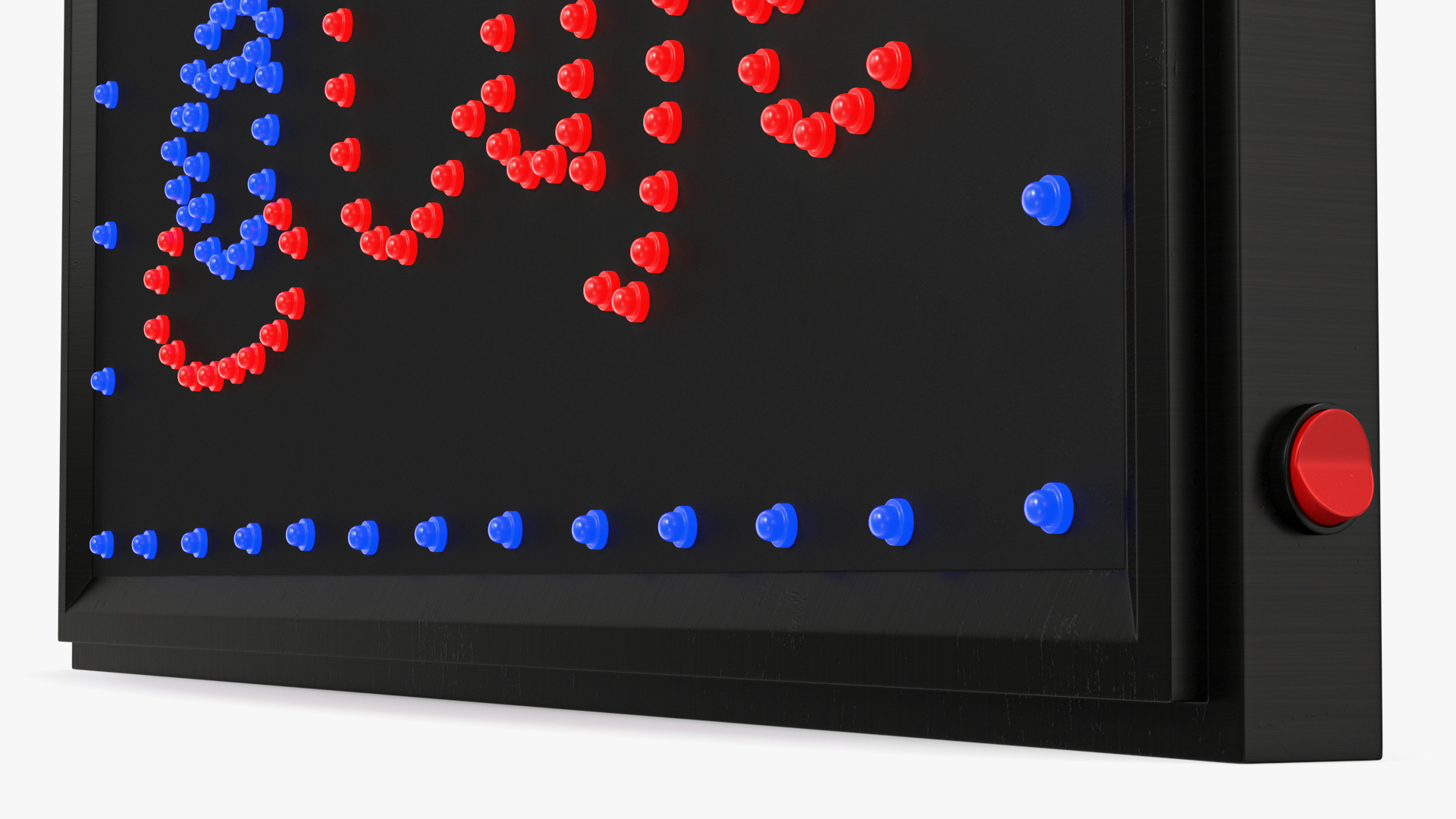 3D Classic LED Cafe Light Board Sign ON