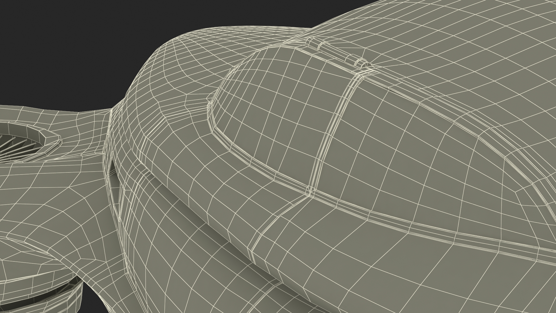 Hover Car Concept by Lazzarini Rigged 3D