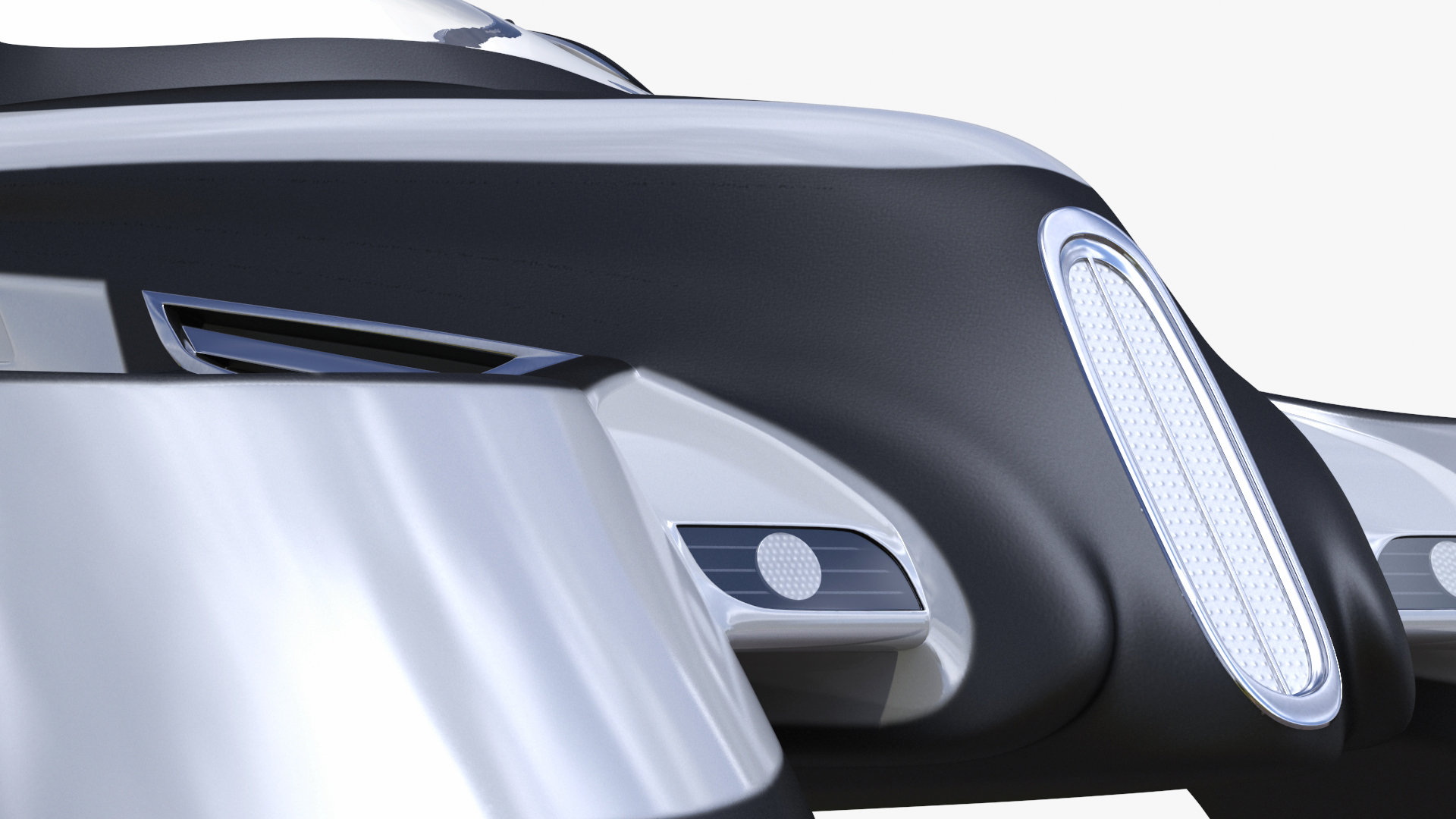 Hover Car Concept by Lazzarini Rigged 3D