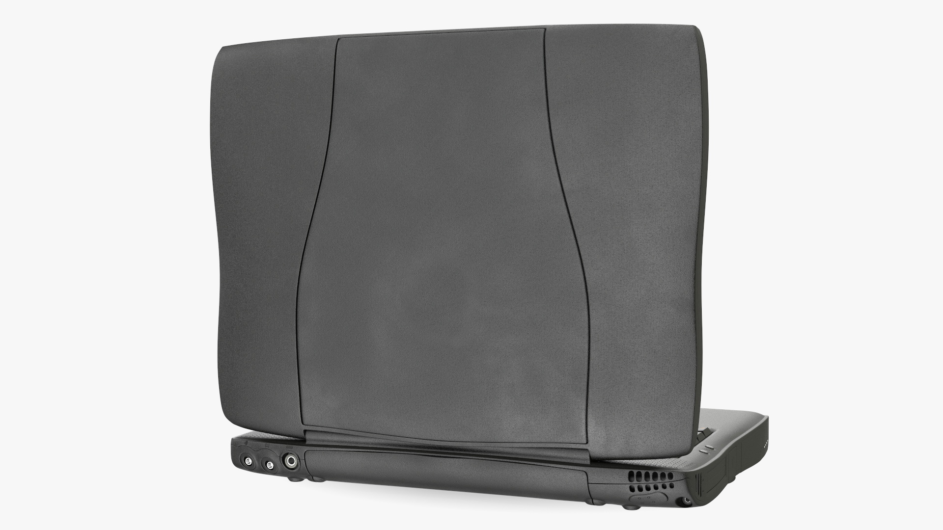 3D Vintage Laptop Computer model