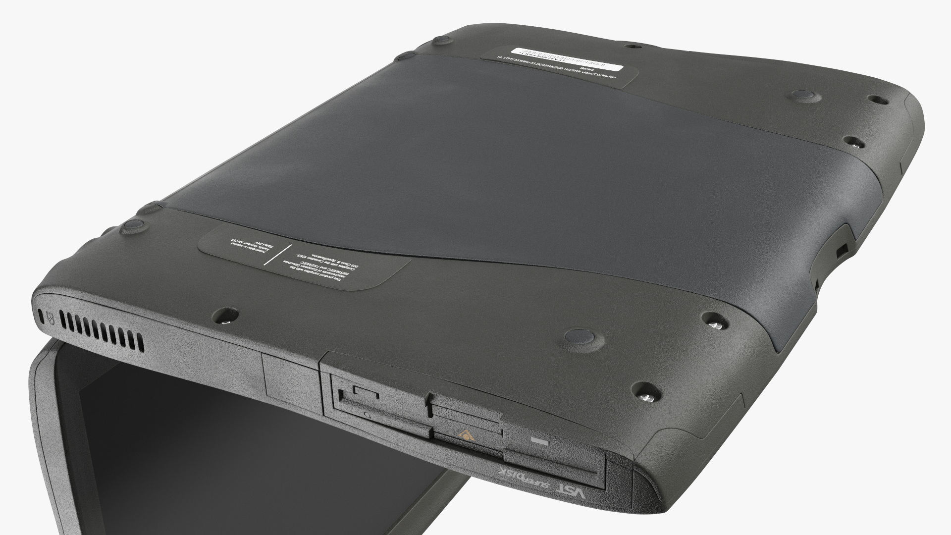 3D Vintage Laptop Computer model