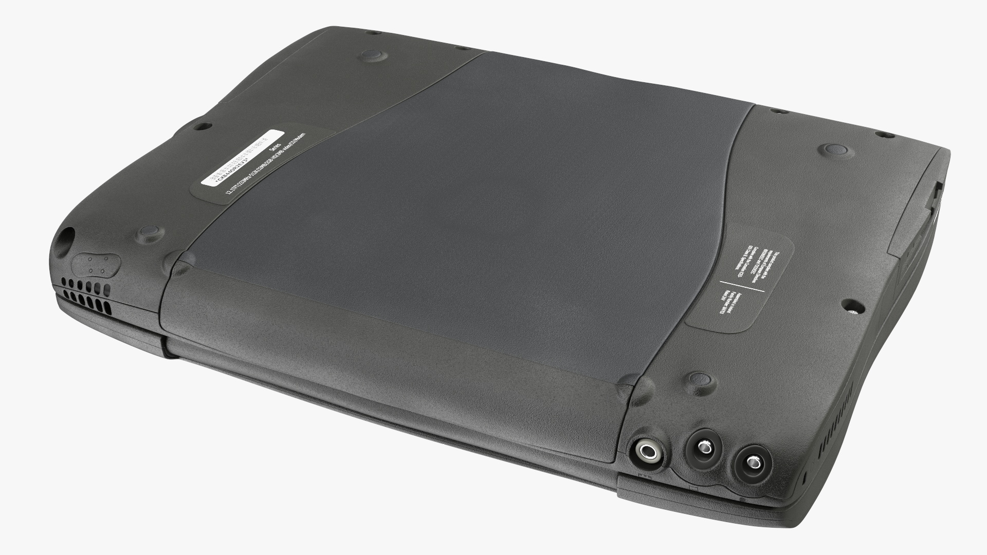 3D Vintage Laptop Computer model