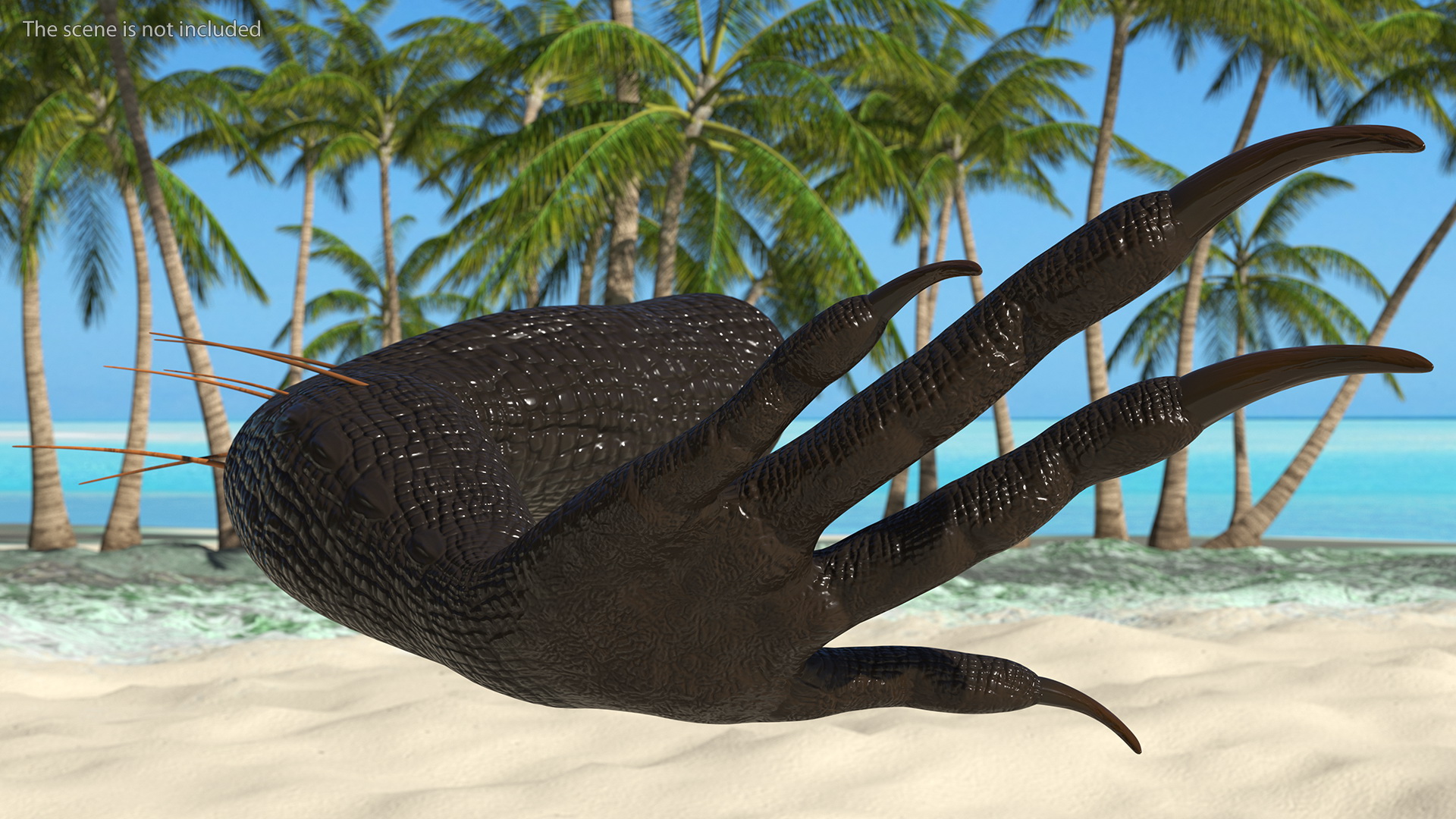 Indoraptor Paw 3D model