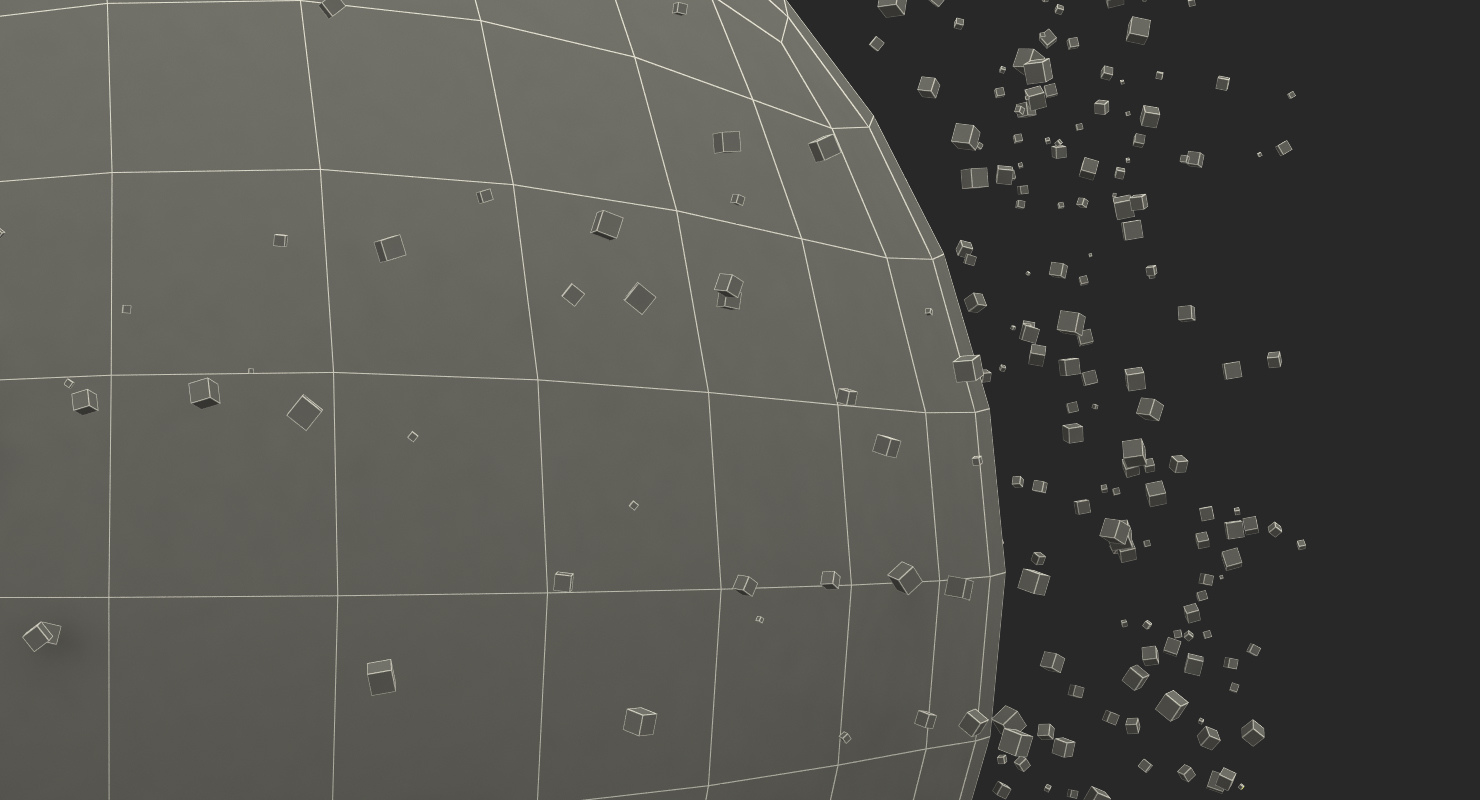 3D Hologram Earth Planet