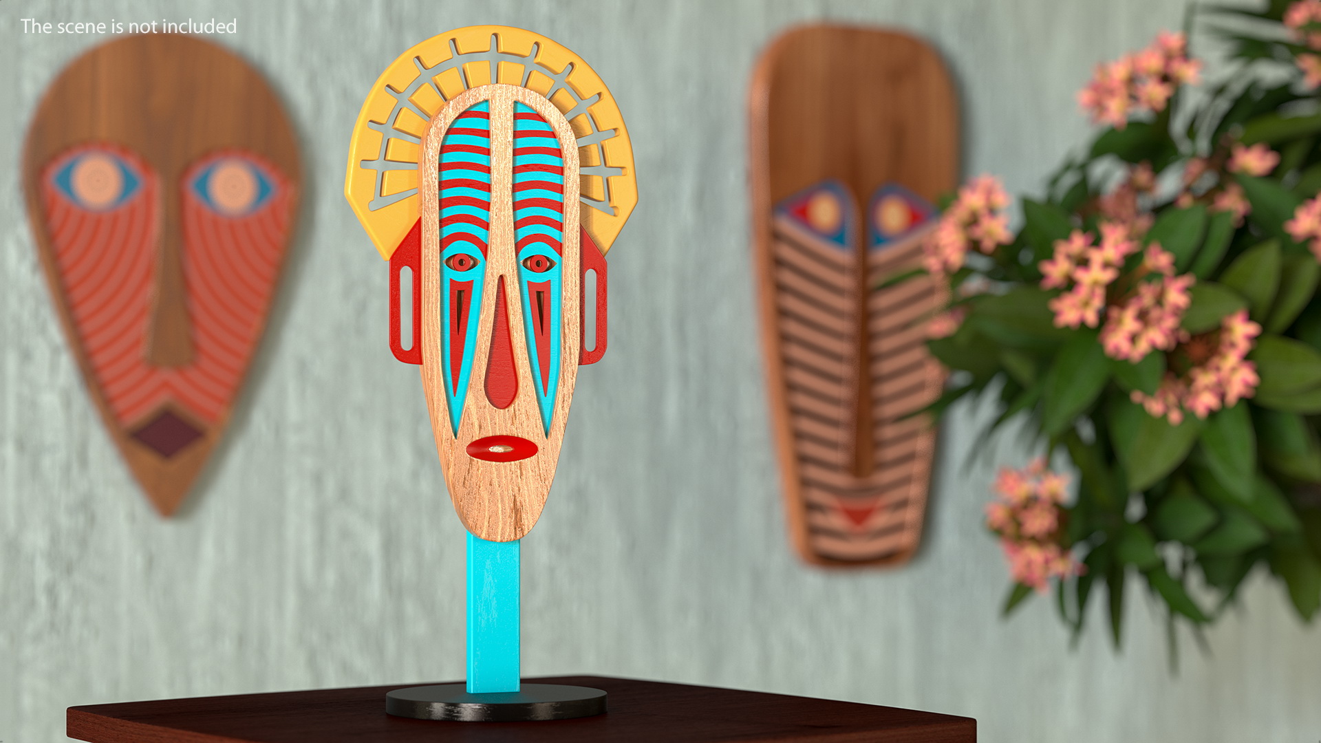 3D Chili Tribe Doll Mask