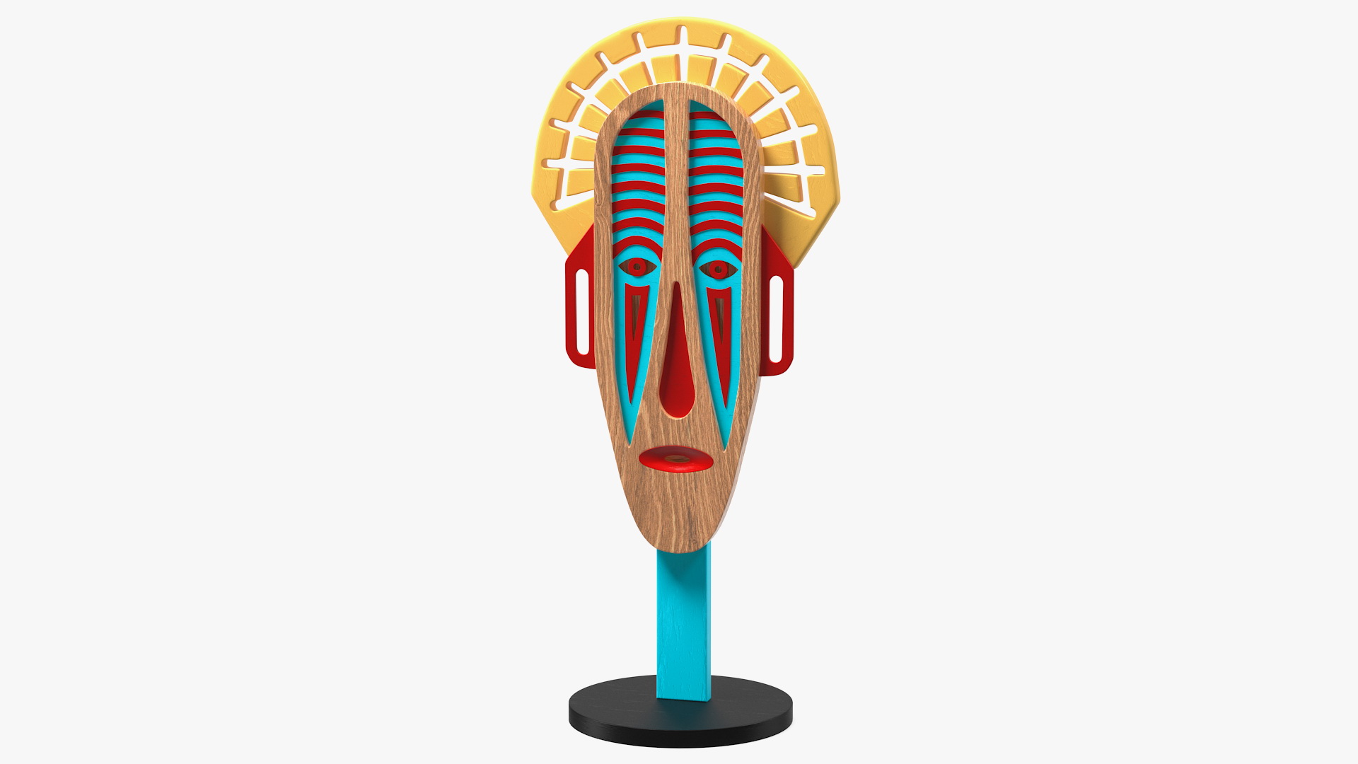 3D Chili Tribe Doll Mask