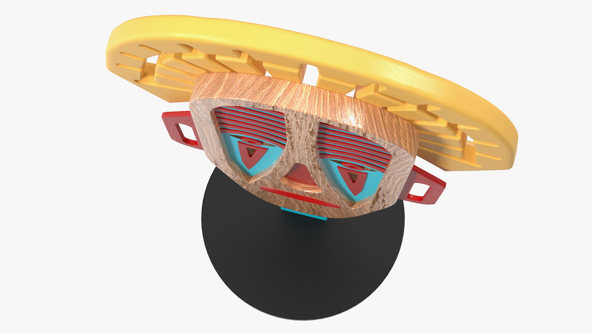 3D Chili Tribe Doll Mask