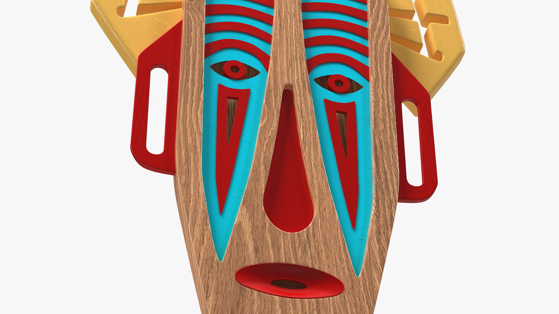 3D Chili Tribe Doll Mask