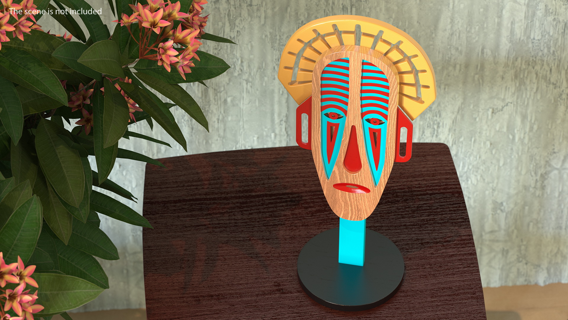 3D Chili Tribe Doll Mask