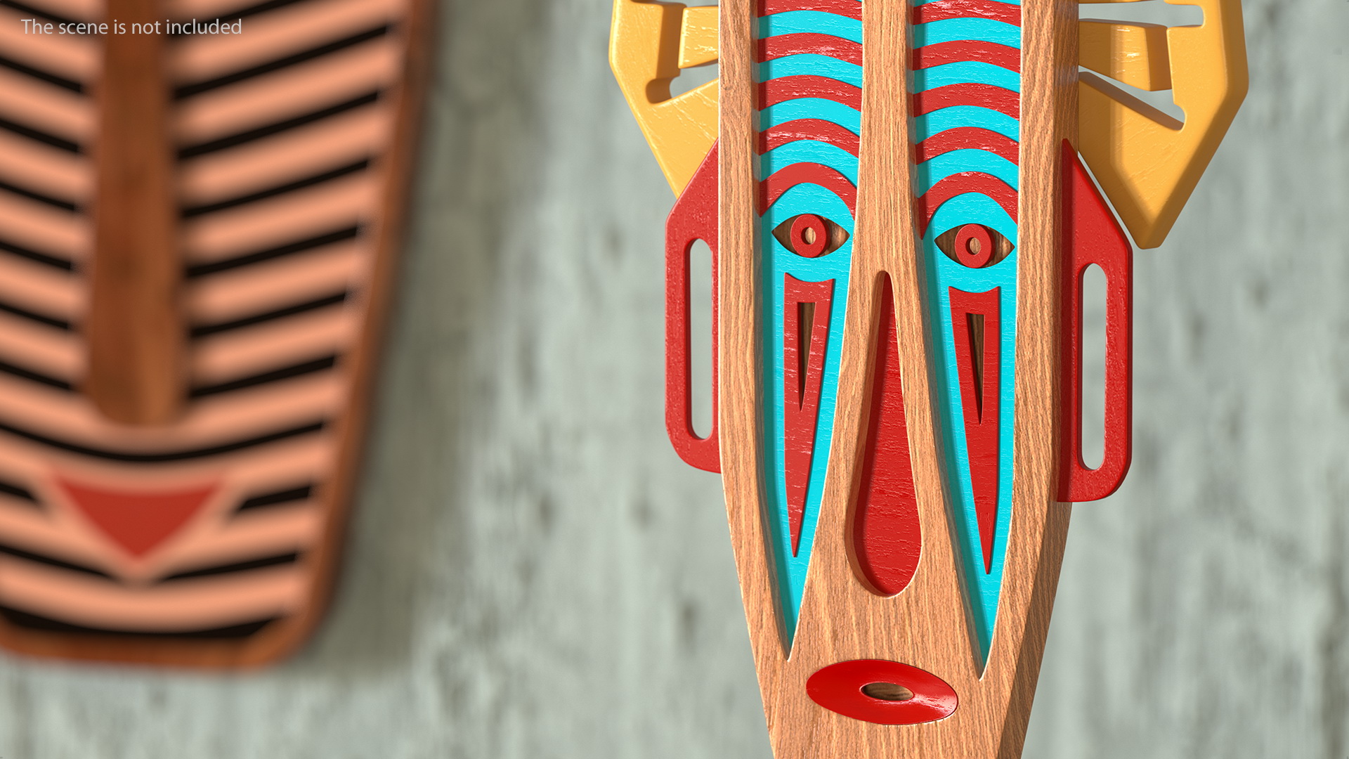 3D Chili Tribe Doll Mask