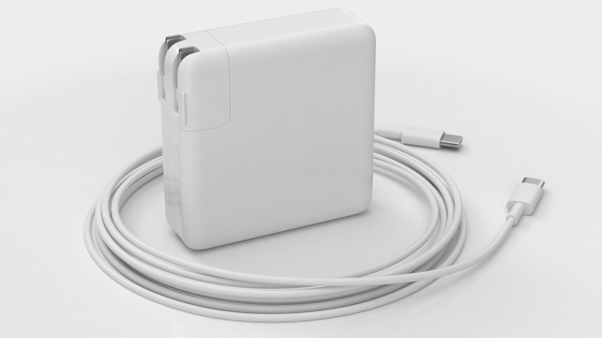 3D Apple 96W Type C Power Adapter with Cable