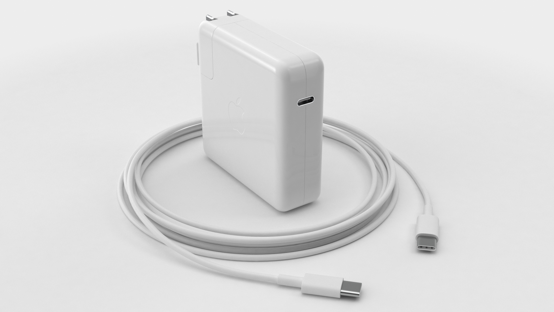 3D Apple 96W Type C Power Adapter with Cable
