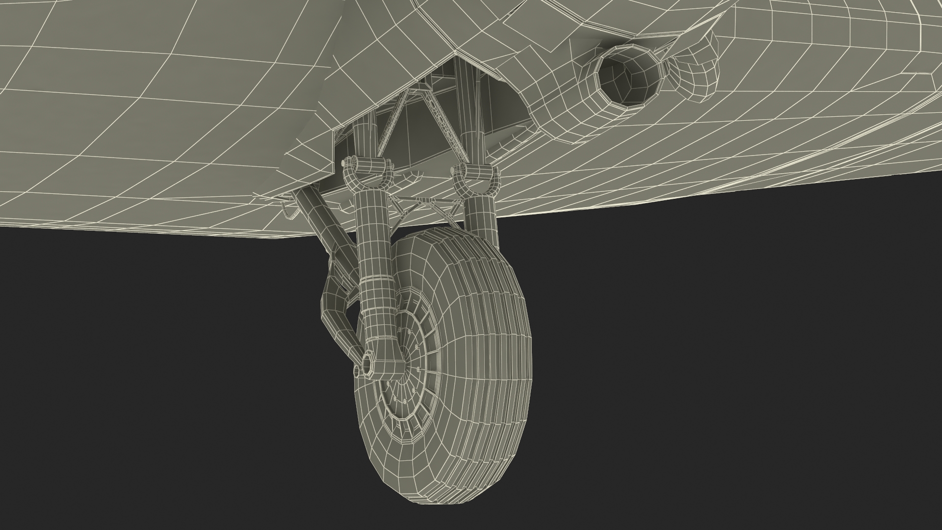 3D Vintage Propeller Aircraft Douglas DC-3 Rigged