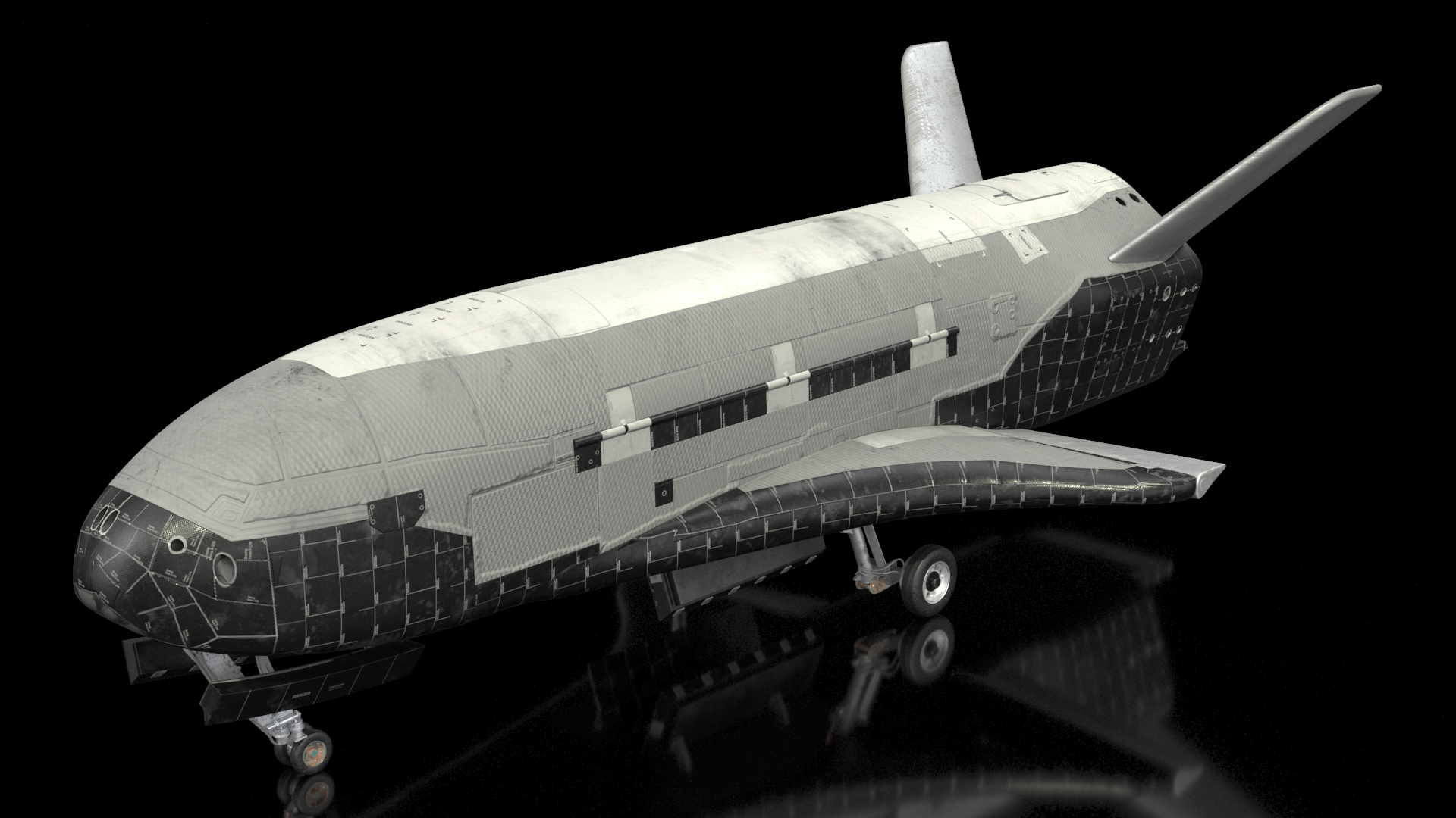 Reusable Robotic Spacecraft 3D