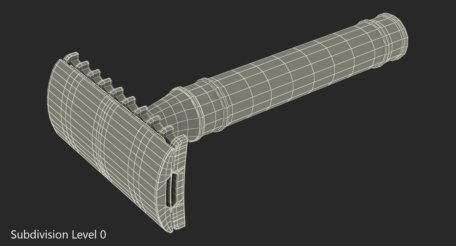 3D model Classic Safety Razor