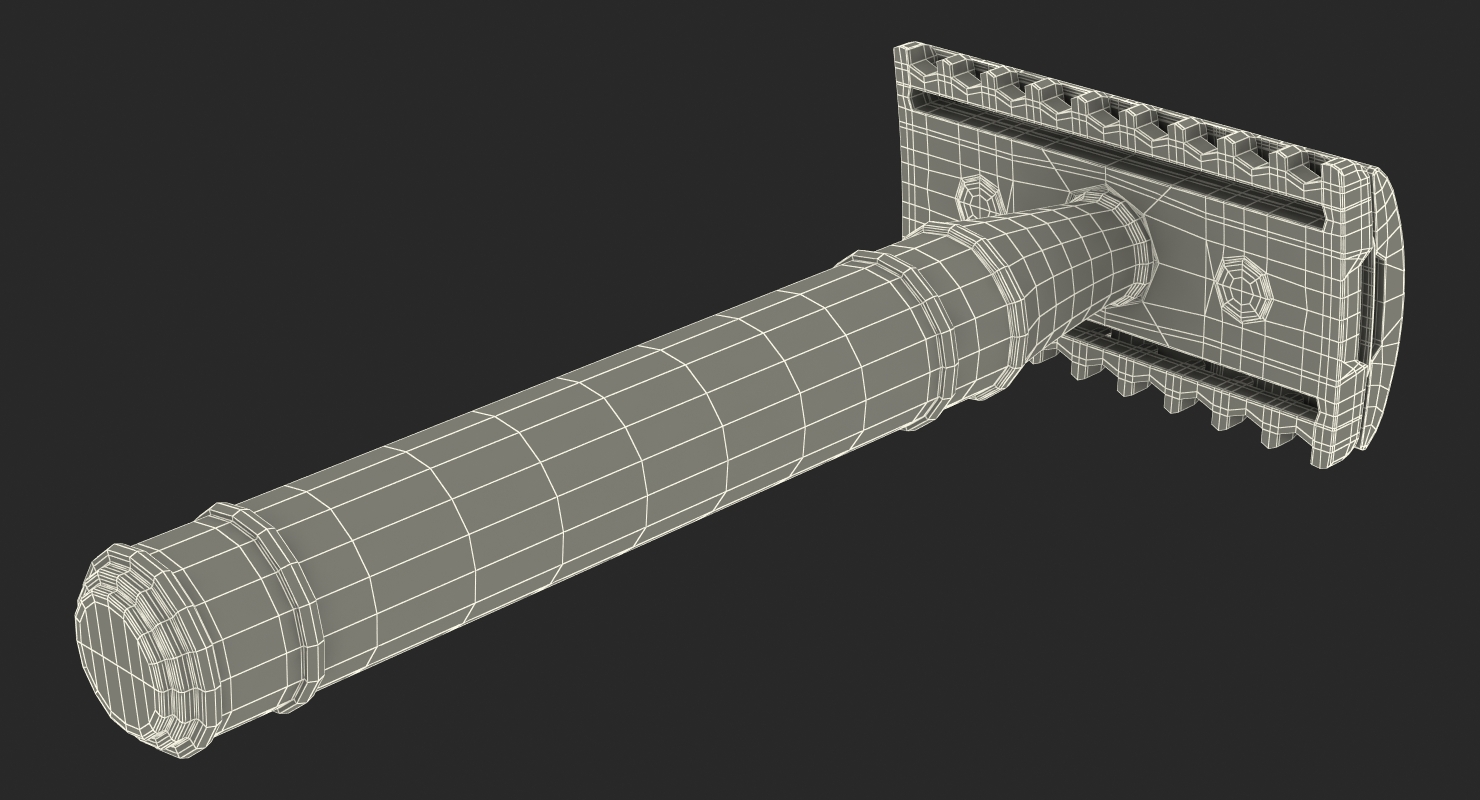 3D model Classic Safety Razor
