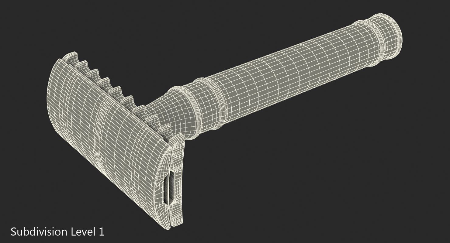 3D model Classic Safety Razor