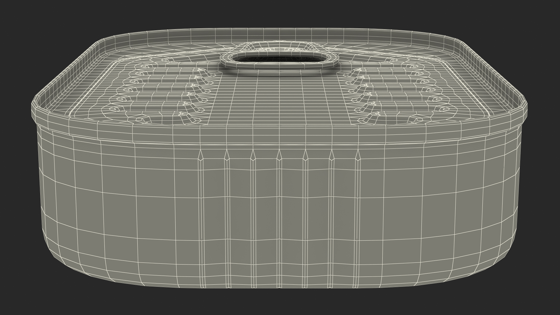 3D Rectangular Can with Pull Tab Lid model
