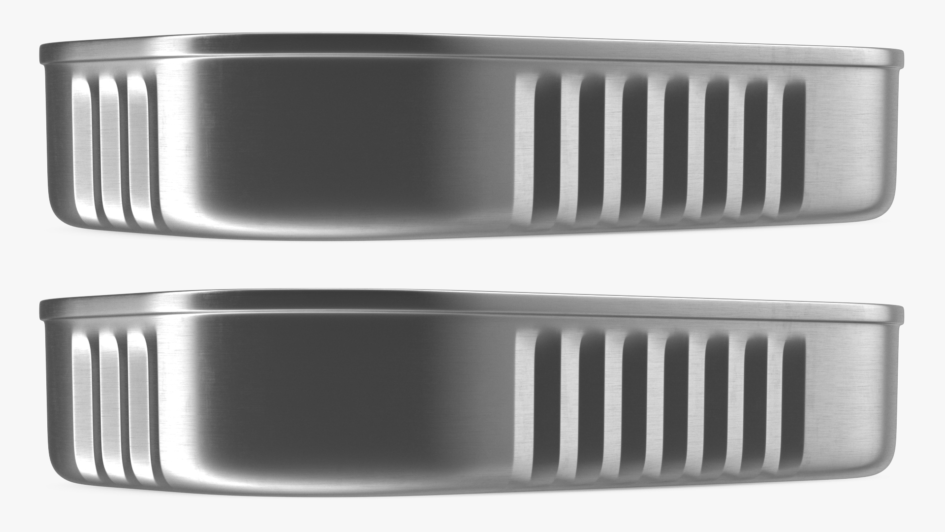 3D Rectangular Can with Pull Tab Lid model
