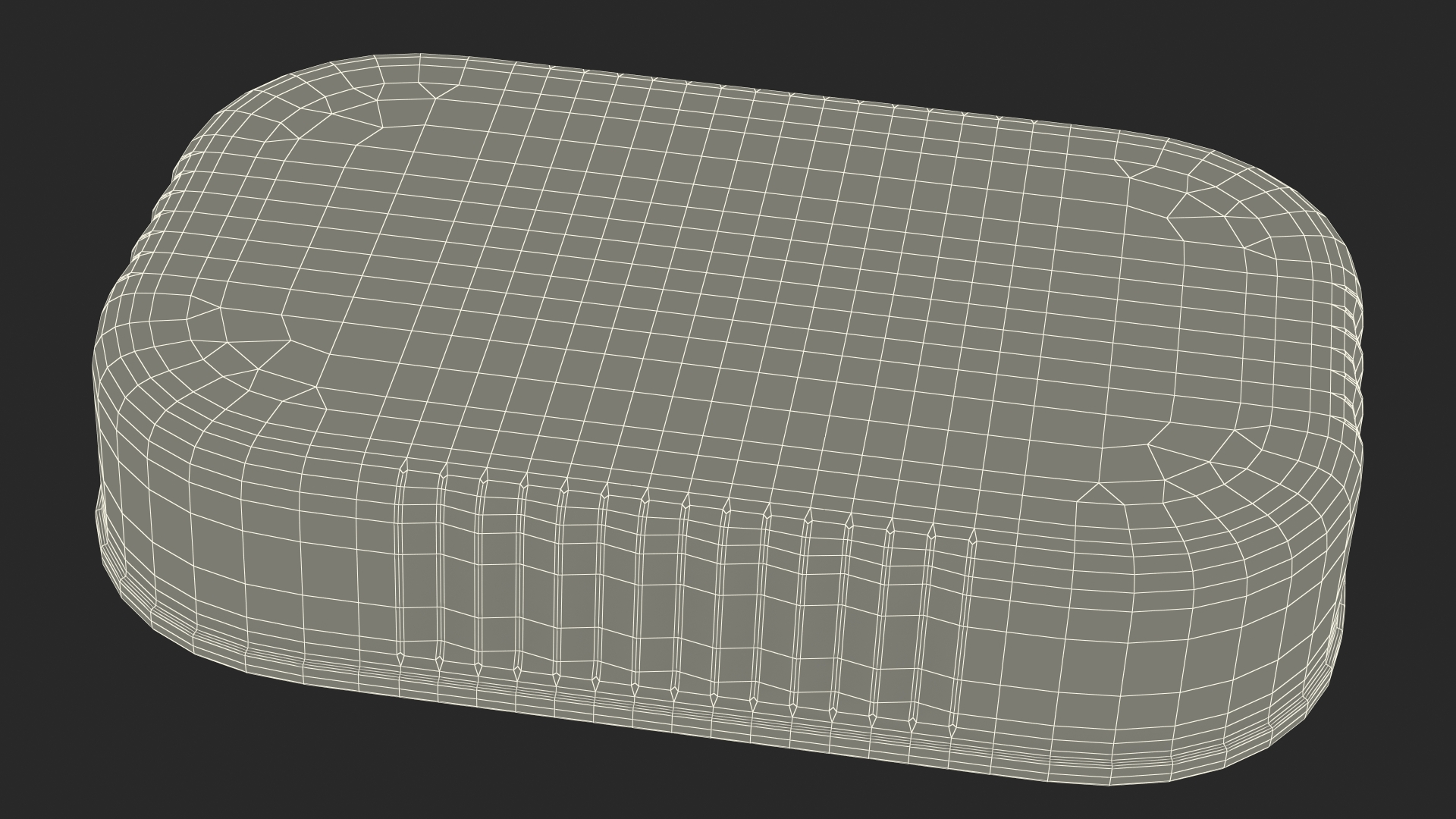 3D Rectangular Can with Pull Tab Lid model