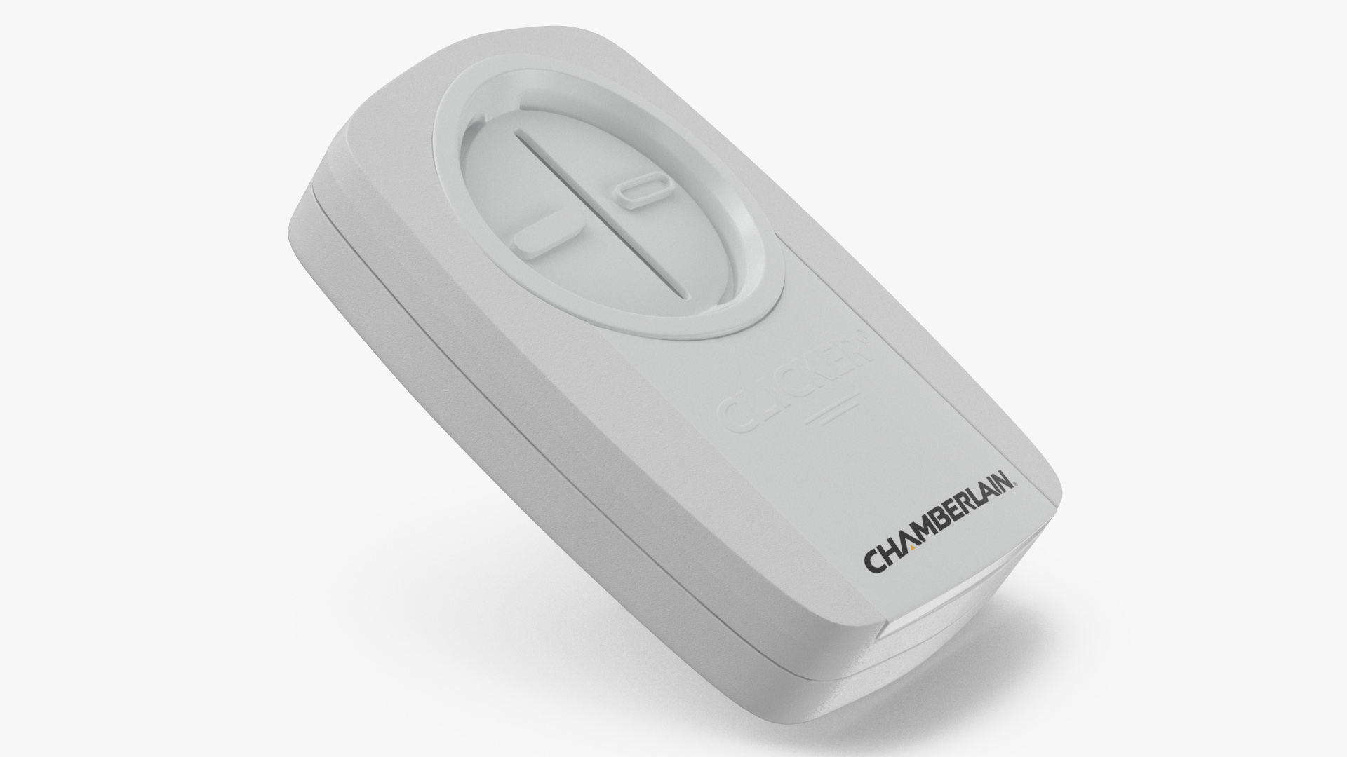 3D Chamberlain Garage Door Remote White