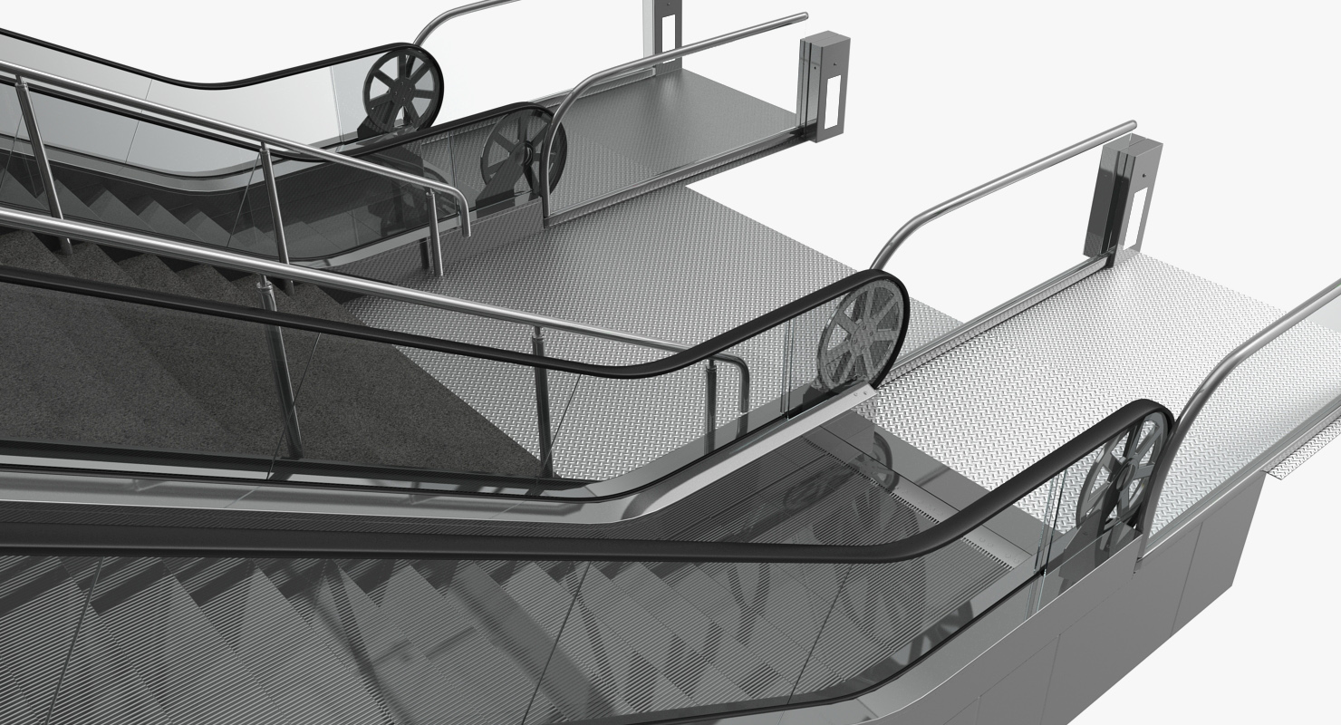 Entrance Subway Metro Station 3D model
