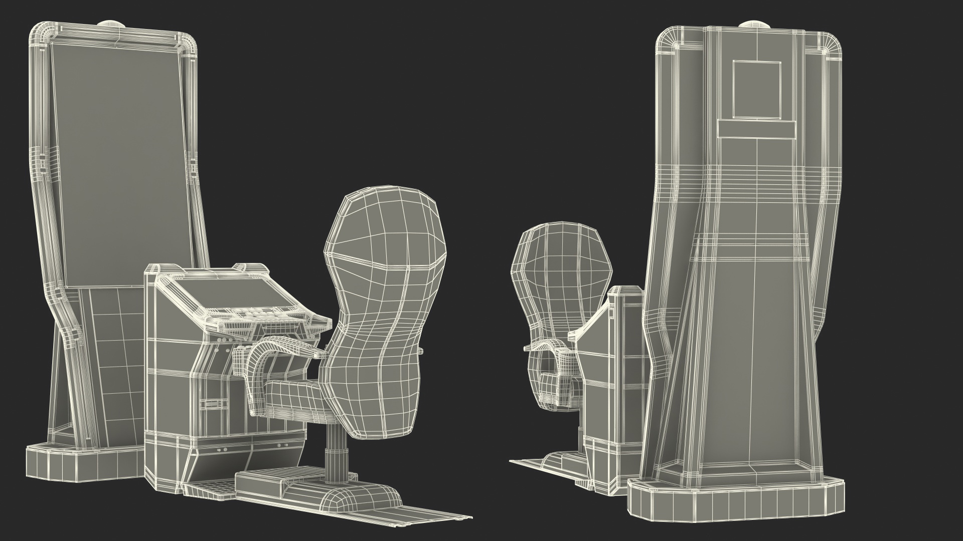 Highly Comfortable VIP Gaming Machine 3D