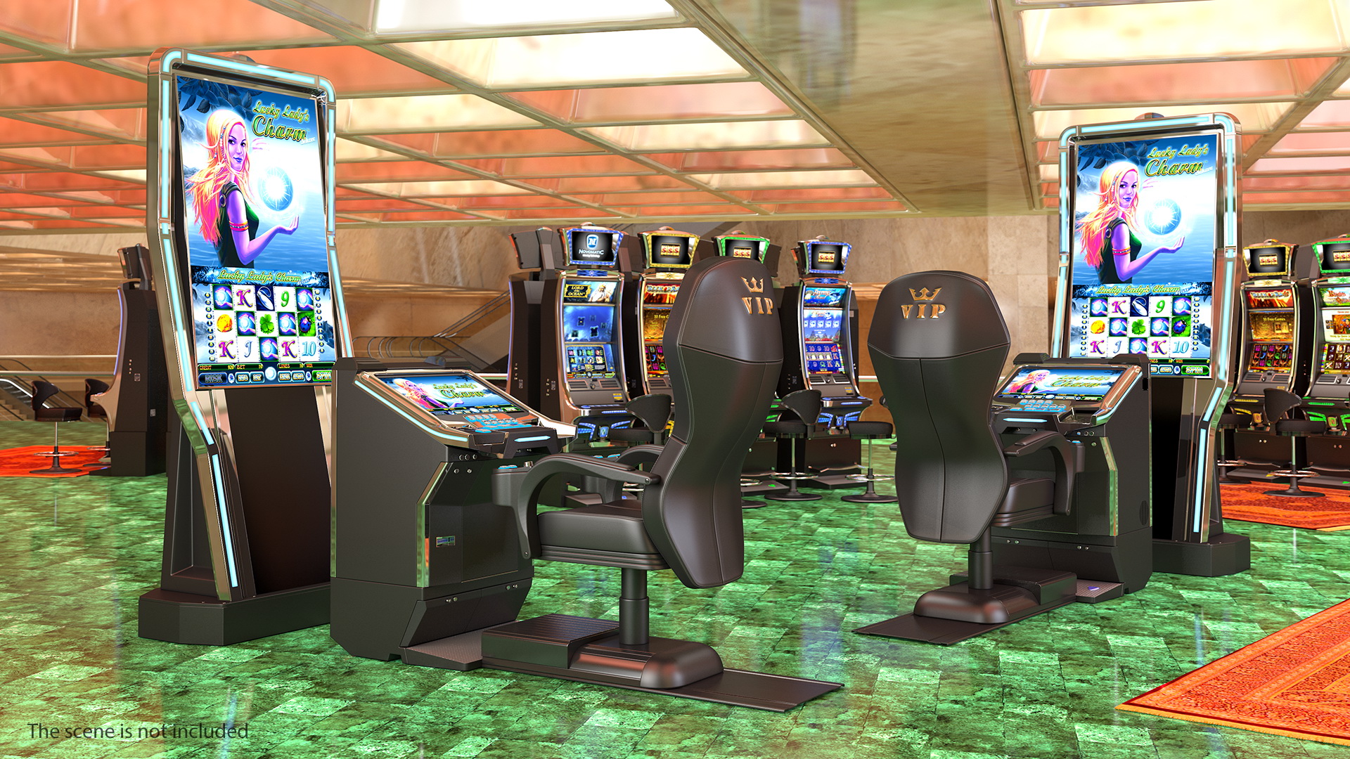 Highly Comfortable VIP Gaming Machine 3D