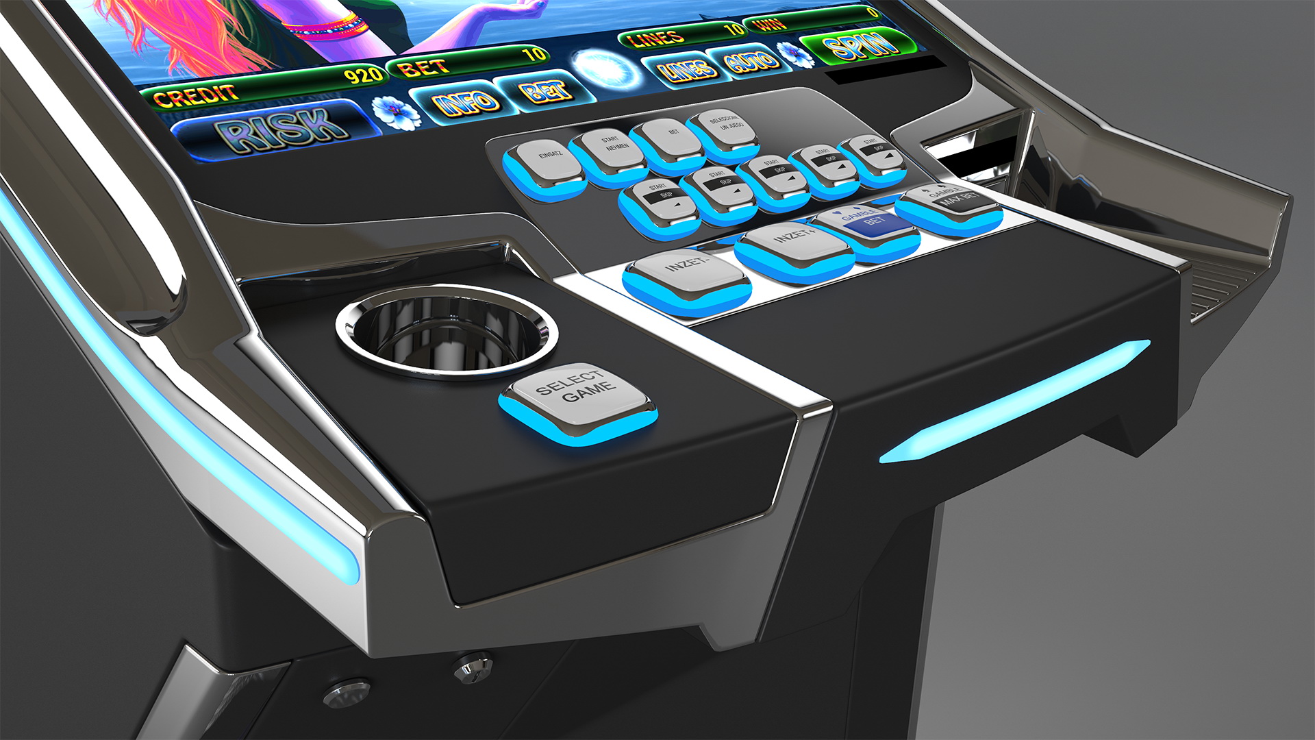 Highly Comfortable VIP Gaming Machine 3D