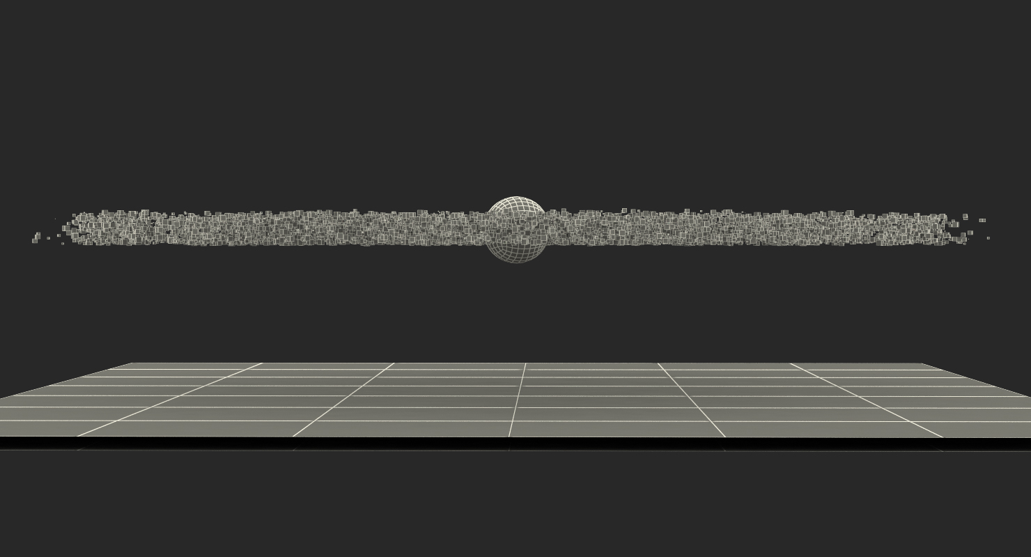 3D model Spiral Hologram