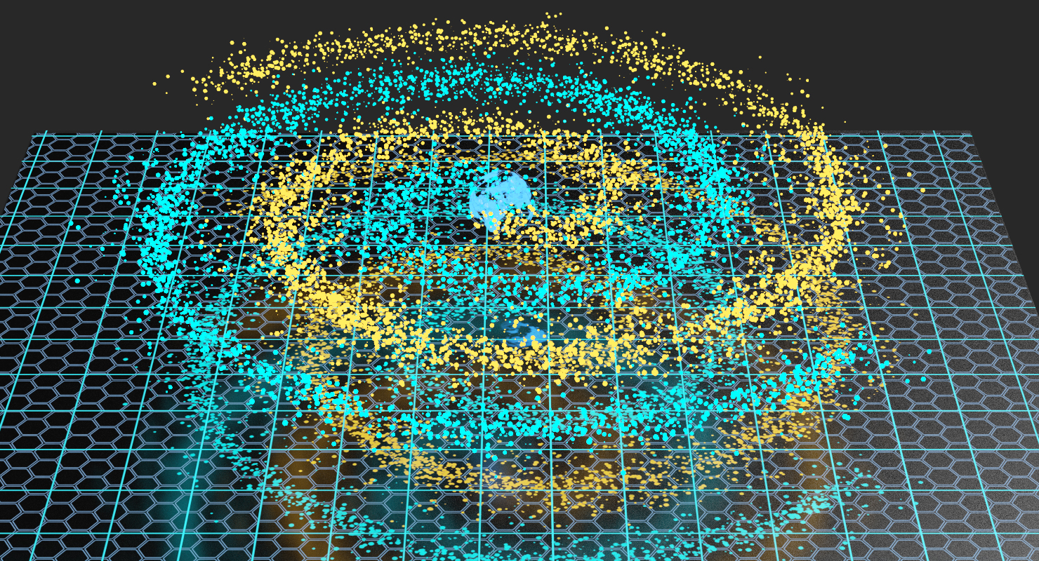 3D model Spiral Hologram
