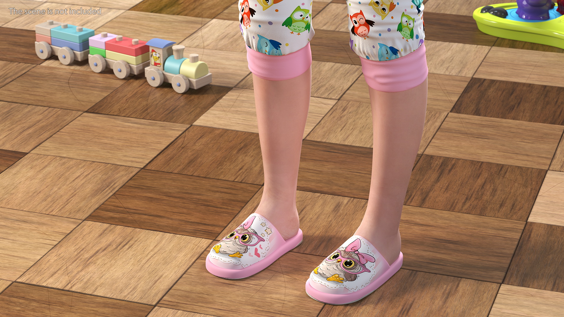 3D Child Girl Home Style