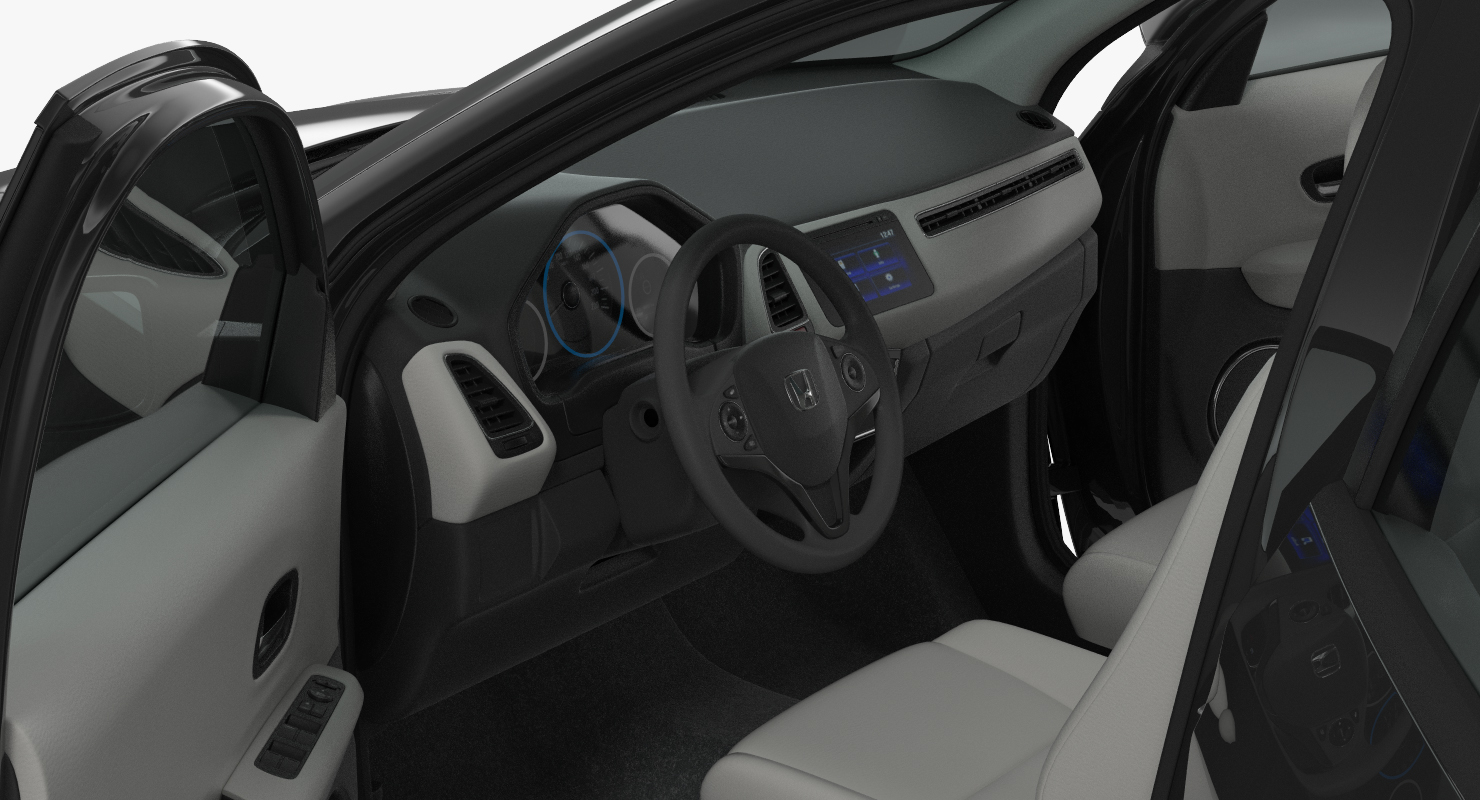 3D Honda HR V 2017 Simple Interior