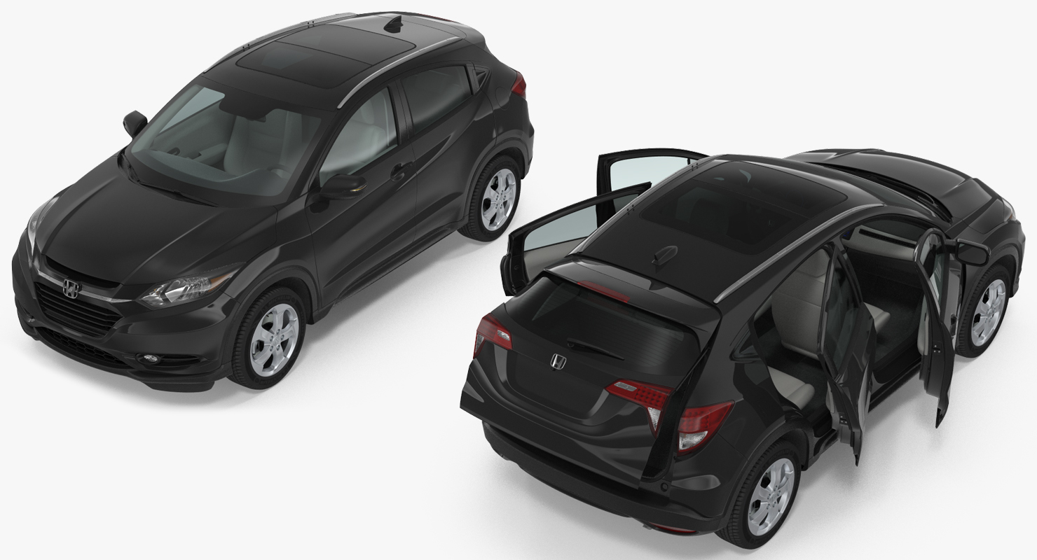 3D Honda HR V 2017 Simple Interior