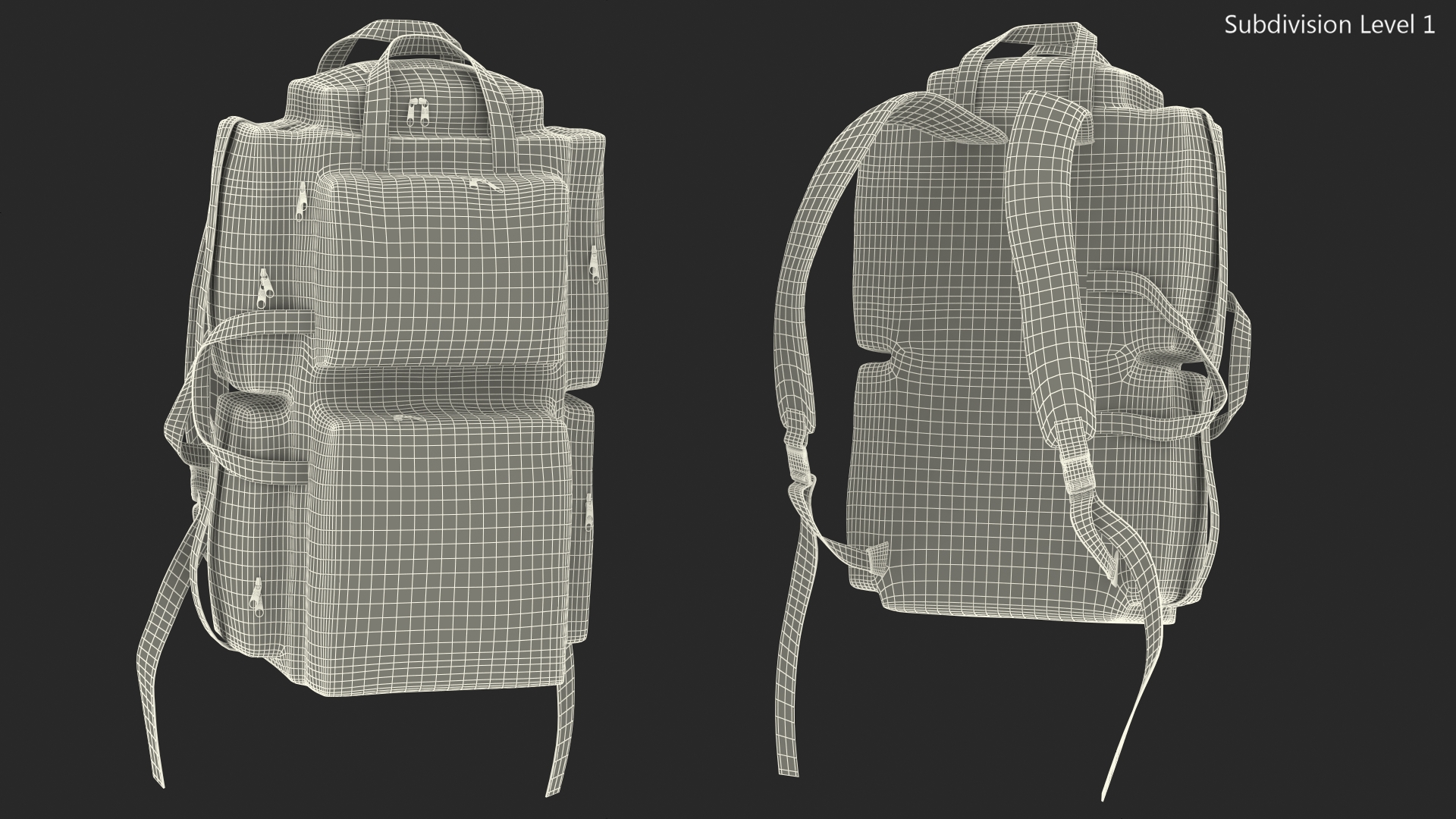 3D model Rescue Rucksack