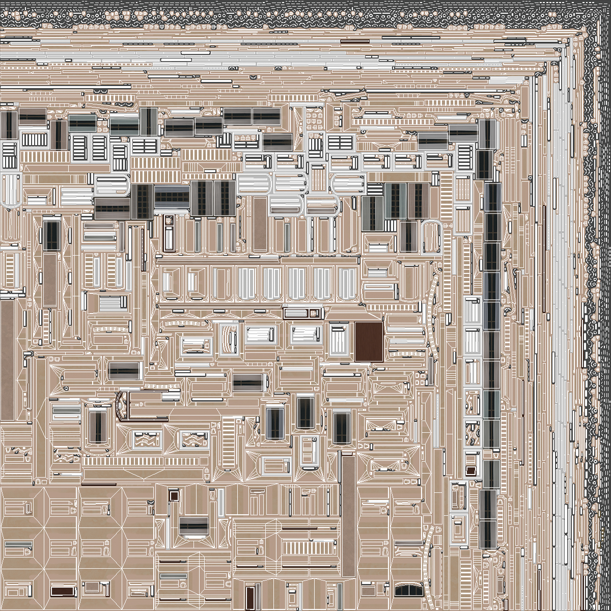 Paris Traditional Multistory Building 3D