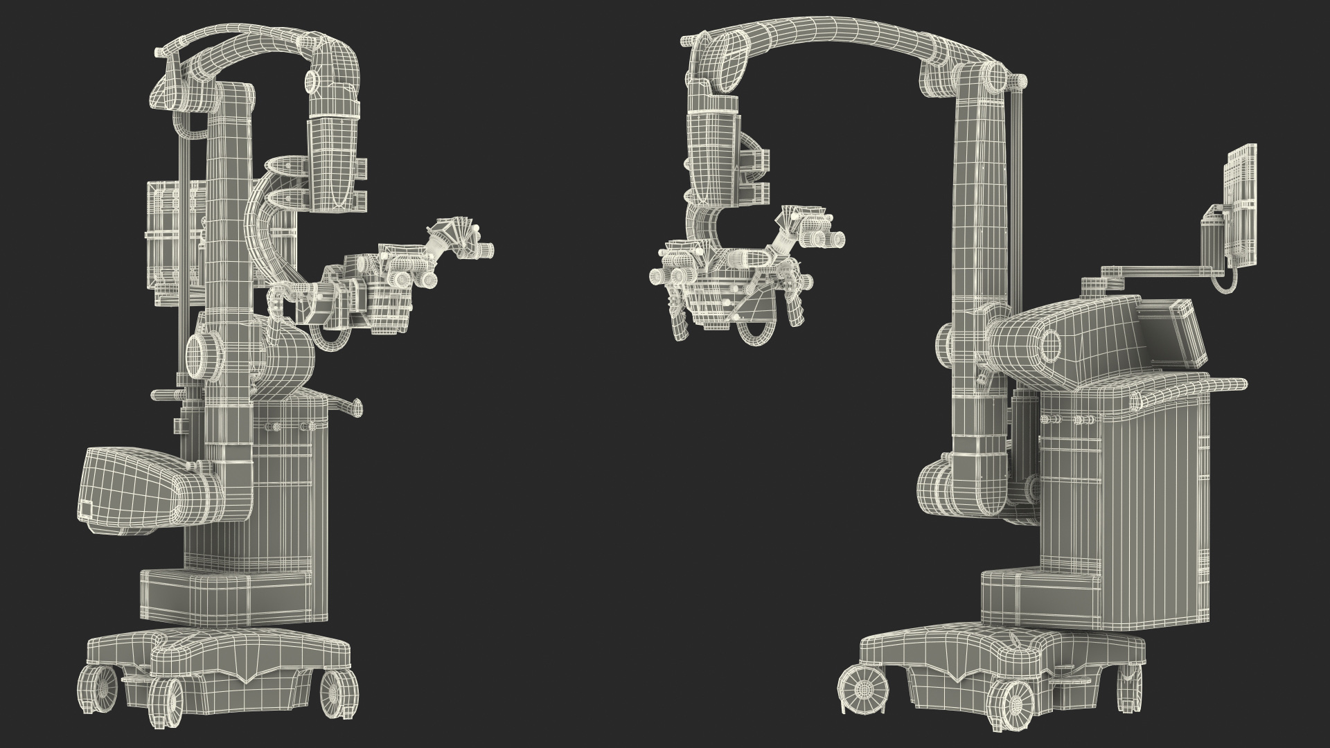 Surgical Microscope 3D model