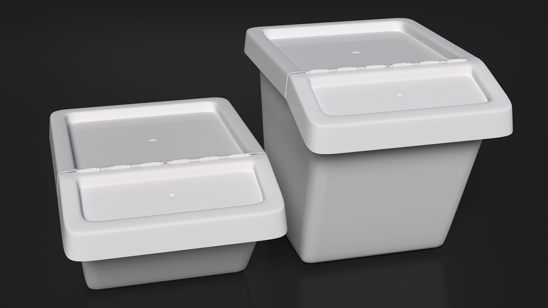 3D Storage Containers with Lid Set