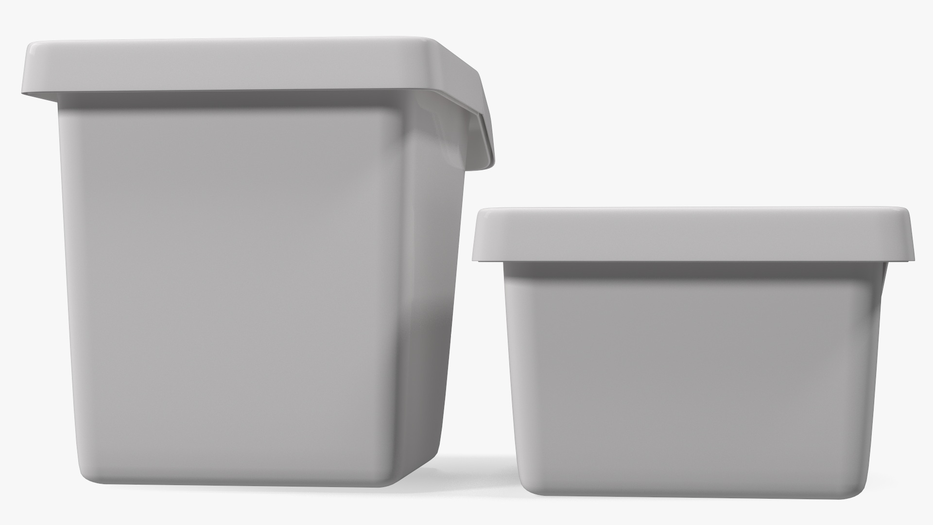 3D Storage Containers with Lid Set