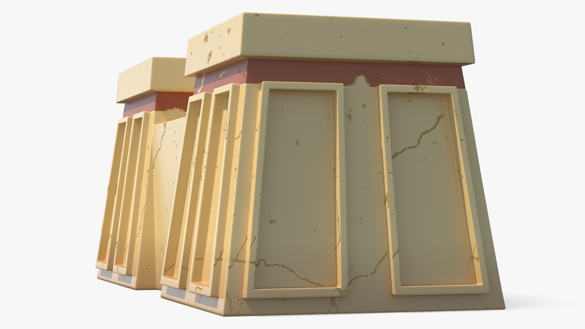 3D model Stylized Arab Gate to the Yard