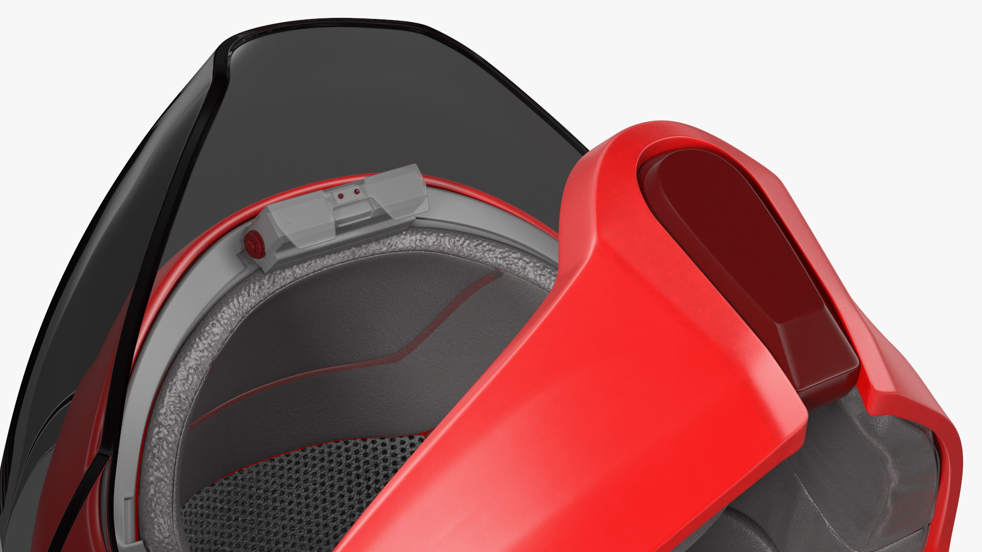 3D Smart Motorcycle Helmet model