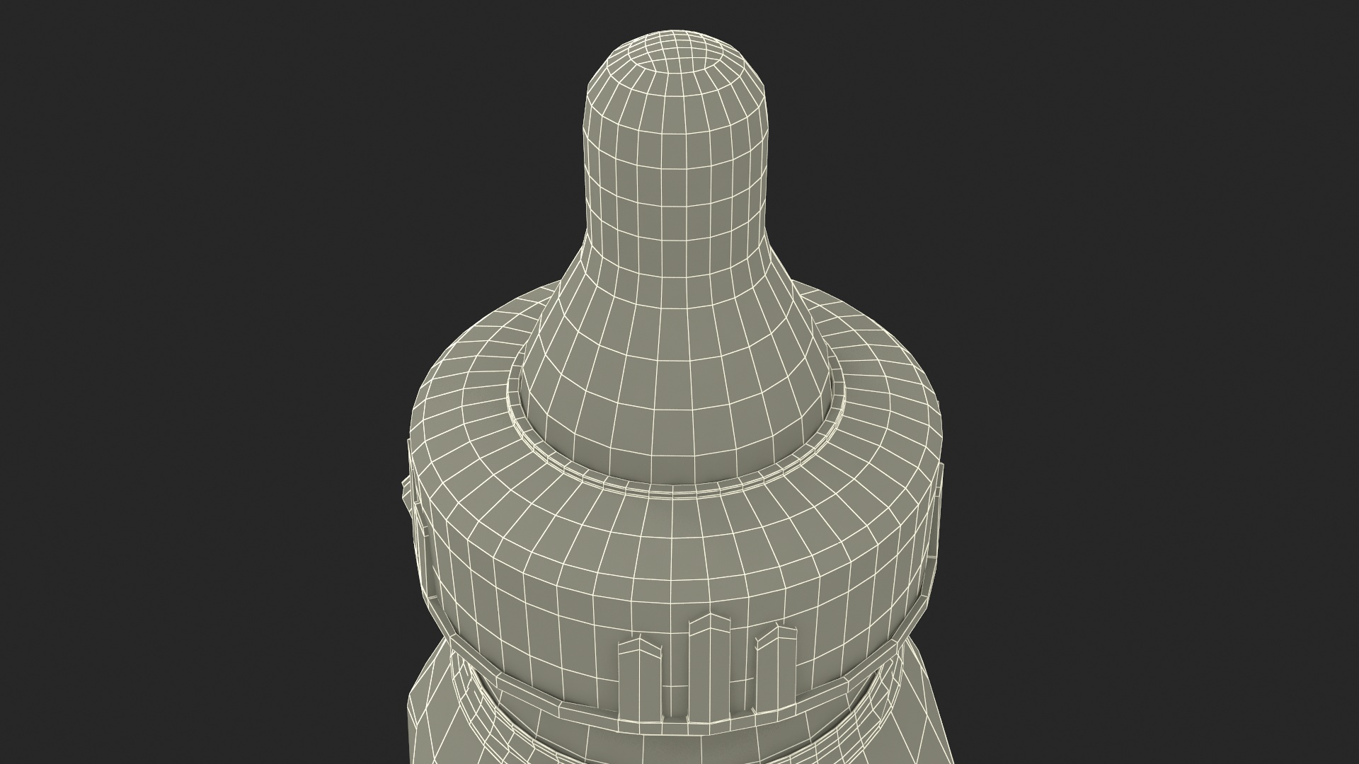 3D First Essentials Bottle model