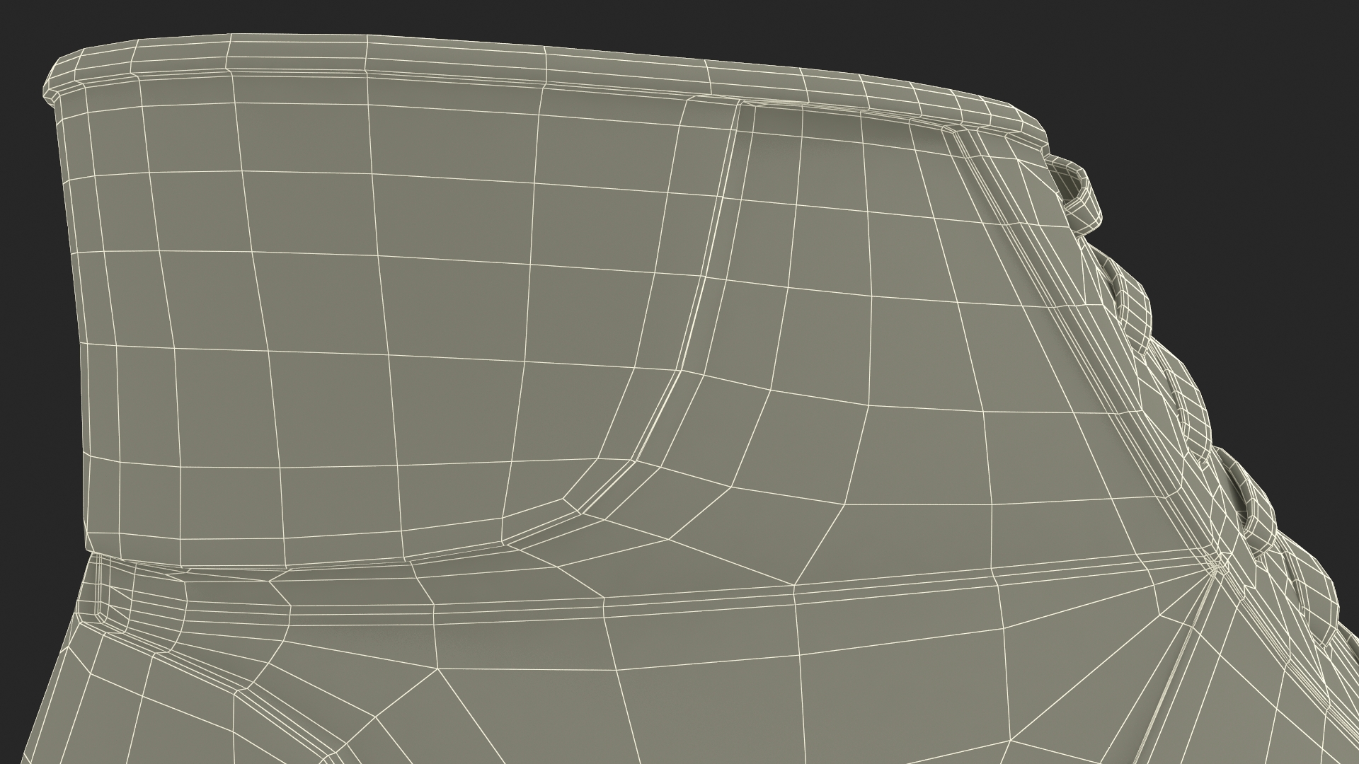 3D Vintage Old Sport Shoes model