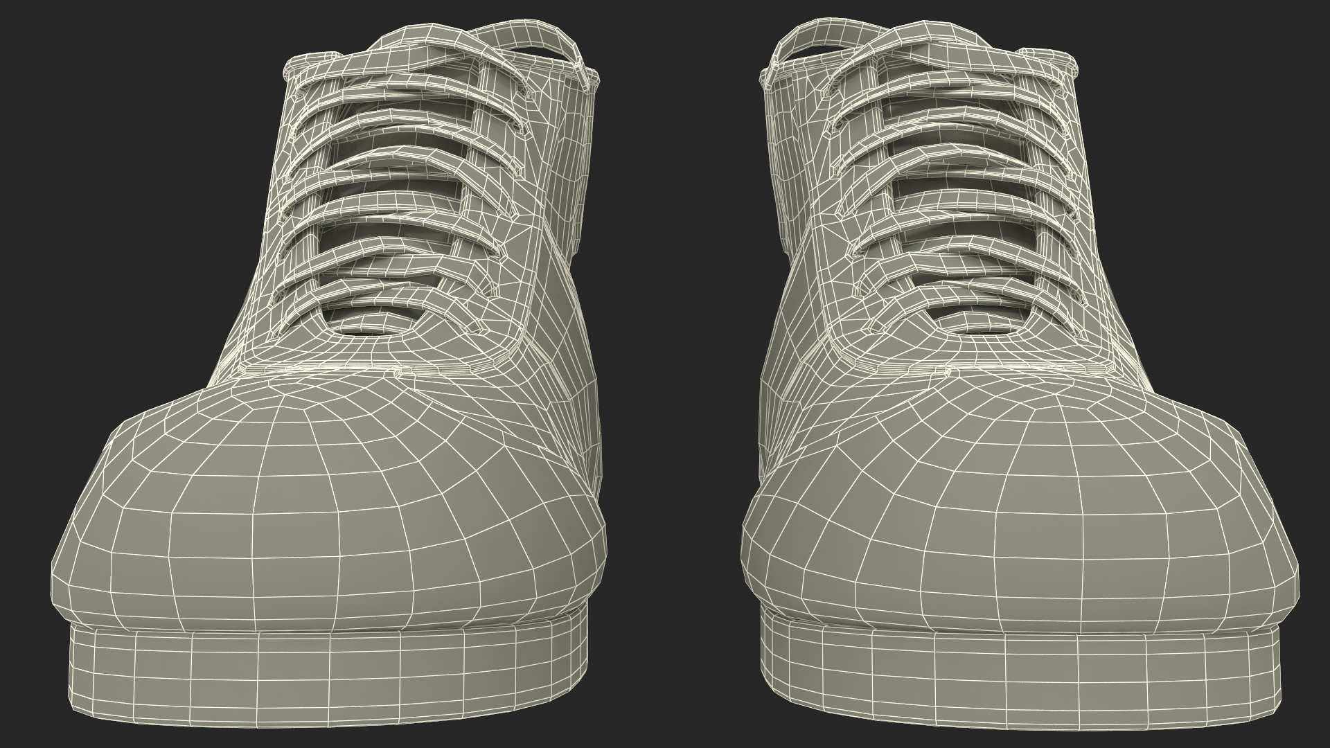 3D Vintage Old Sport Shoes model