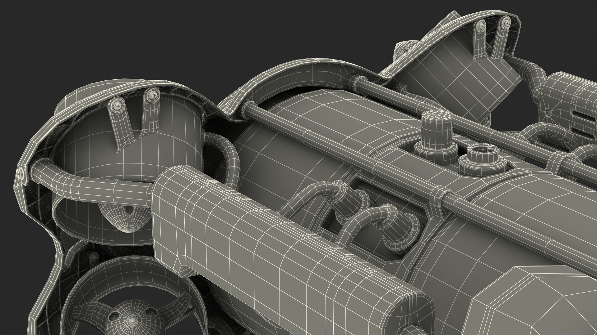 Chasing M2 Underwater Drone Rigged 3D model